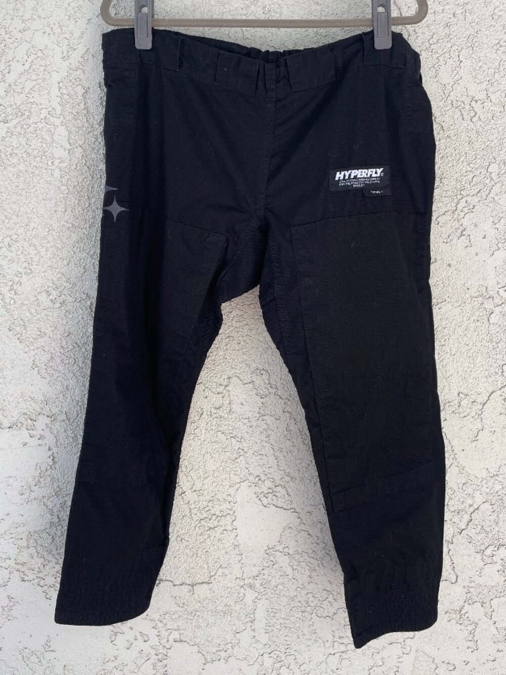 Hyperfly Women's Black Jiu Jitsu Gi Pants Ripstop Martial Arts Grappling Size 1